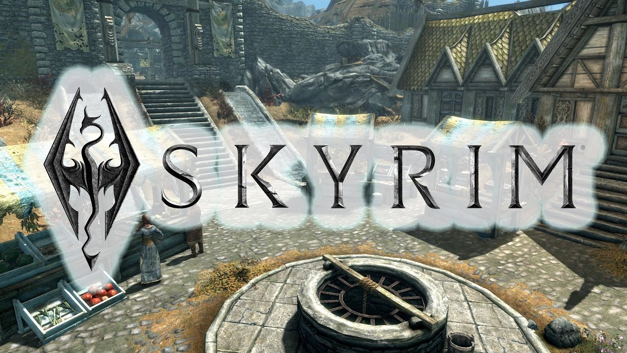 Skyrim Whiterun Market Ambience Daytime City Life Open Plaza skyrim-whiterun-market-ambience-daytime-city-life-open-plaza
