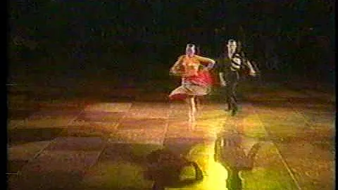 James and Jaana Kunitz doing Samba in The Internat...