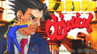[KOF Mugen] Phoenix Wright vs Marvel and Capcom Team