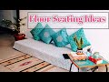 Floor Seating Ideas | बिना सोफा सजाएं लिविंग रूम | Rental & Budget Friendly Home Decor 2020