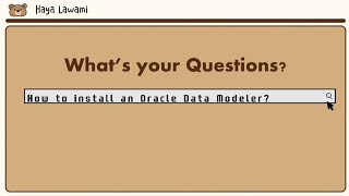 Cara Instalasi Oracle Data Modeler || Basis Data