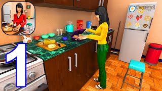 Virtual Single Mom Simulator 2 - Gameplay Walkthrough Part 1 All Levels (iOS, Android Gameplay) screenshot 1