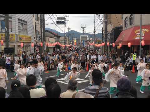 聯坊童子2017・秦野たばこ祭り・四つ角会場