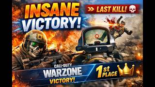 INSANE Warzone Victory 🔥 Last Second Clutch Win!