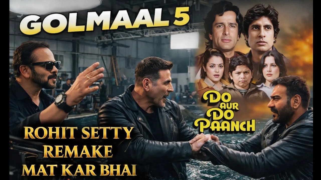 Golmaal 5 Remake Mat Karo Bhai | Golmaal 5 Ajay vs Akshay Remake Do aur Do Paanch | Golmaal 5 2027