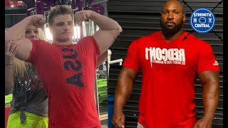 LOTW (July 2020) 13 y/o Benches 365 lbs, Johnnie Harris Pause Benches 650 lbs For Reps