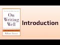 00 - Introduction - On Writing Well - William Zinsser