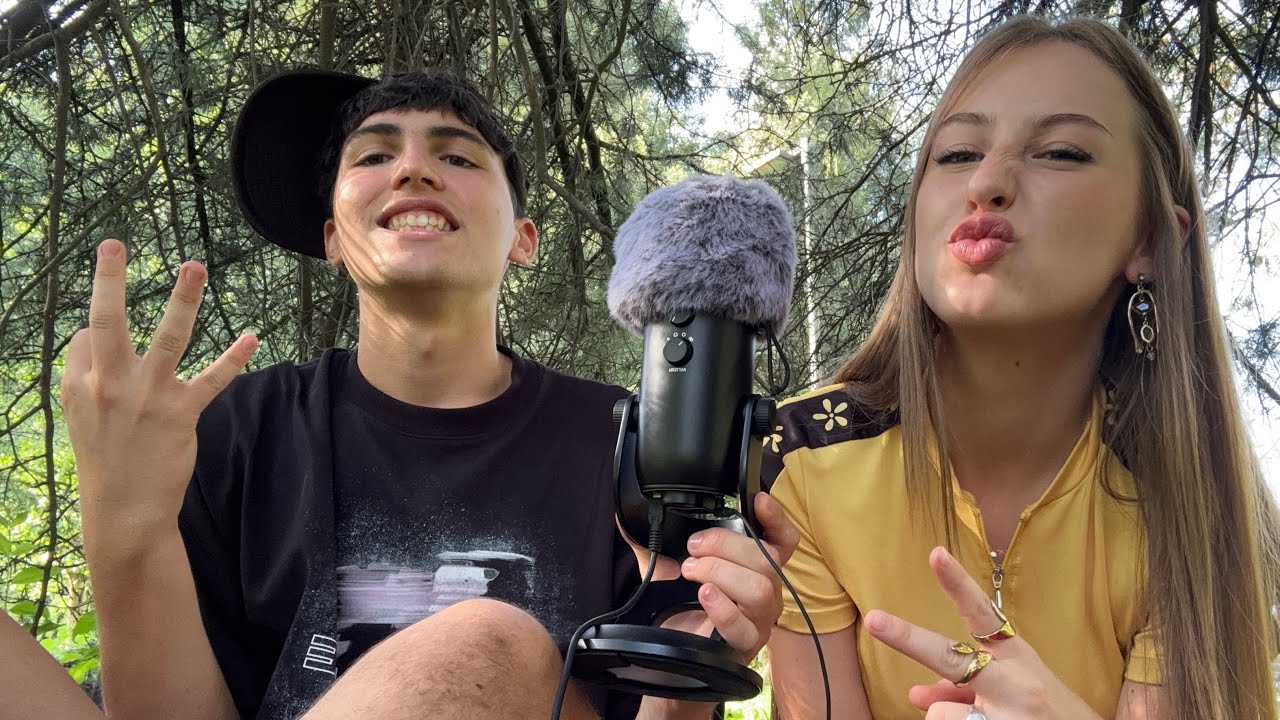 My Friend Try ASMR For The FIRST Time (she’s soooo good at it!)