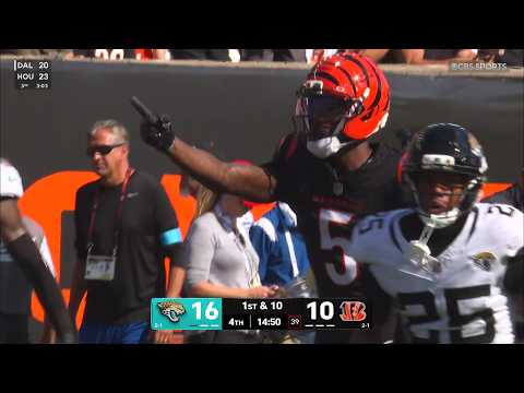 Every catch from Tee Higgins' 157-yard game vs. Jaguars | Week 4