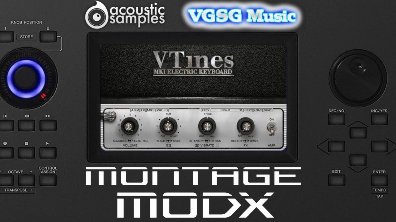 Review VTines library MODX / Montage VGSG Music YouTube