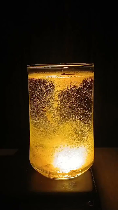 viral glass video with turameric