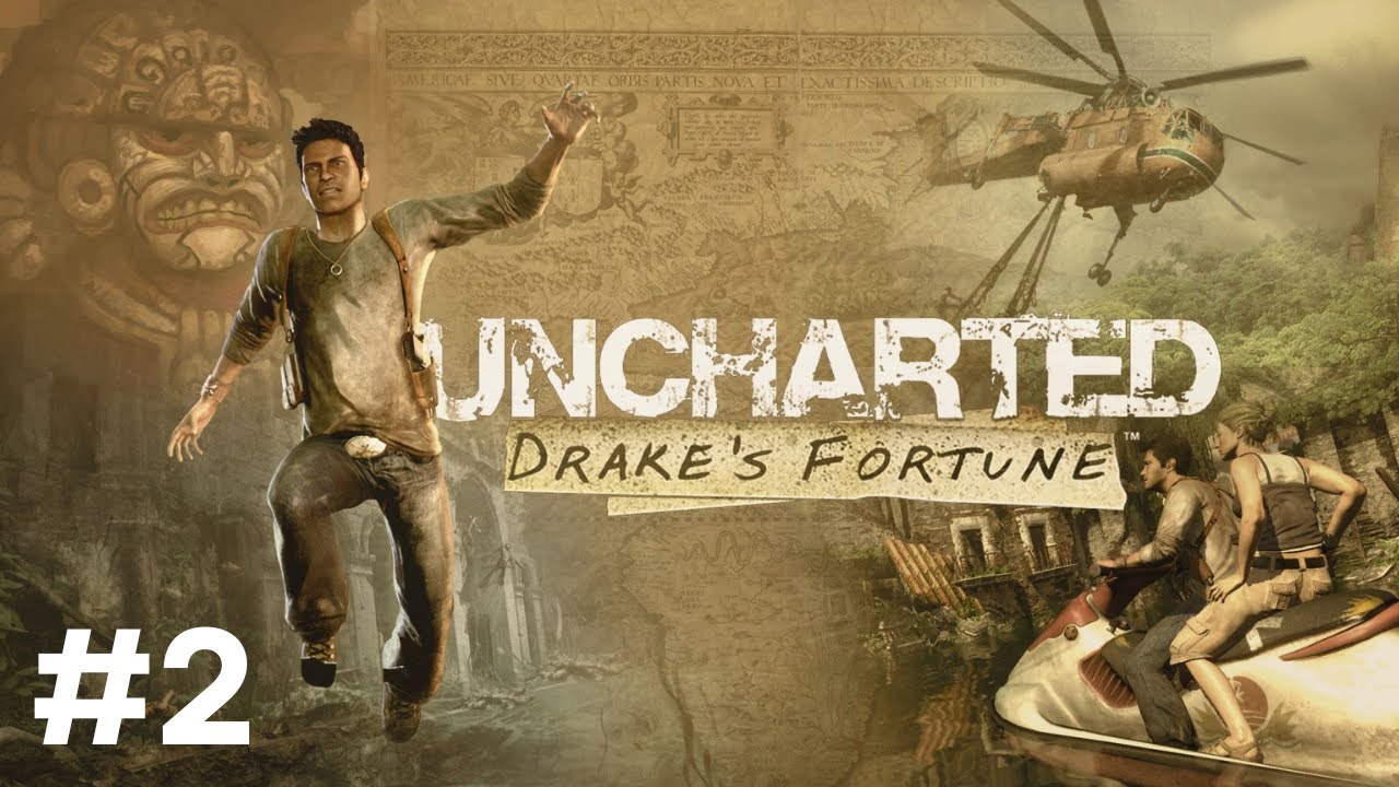 Uncharted: Drake's Fortune - Acidente Aéreo - Parte 2 [ Gameplay Playthrough ]