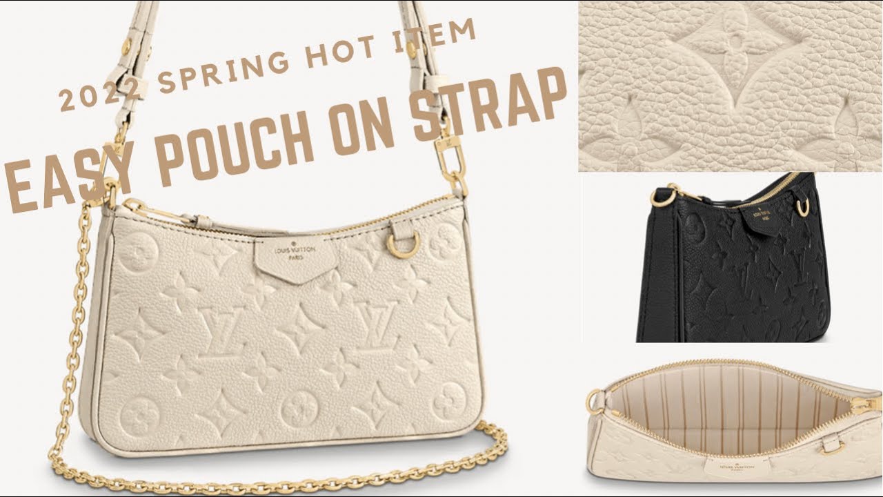 Louis Vuitton Easy Pouch On Strap Empreinte Mod Shots & What Fits