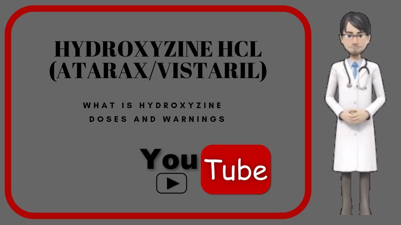 Hydroxyzine hydrochloride (hcl) - Hydroxyzine for anxiety.