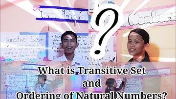 Transitive Set and Ordering of Natural Numbers