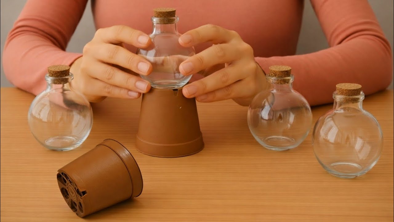 Tiny Pots and Cute Round Bottles! Check Out These Amazing Upcycle Ideas 🥰😮
