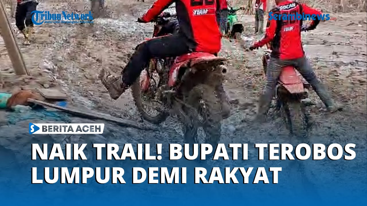 Lagi-lagi! Bupati Aceh Timur, Al Farlaky, Terobos Lumpur Demi Warga Tak Kelaparan