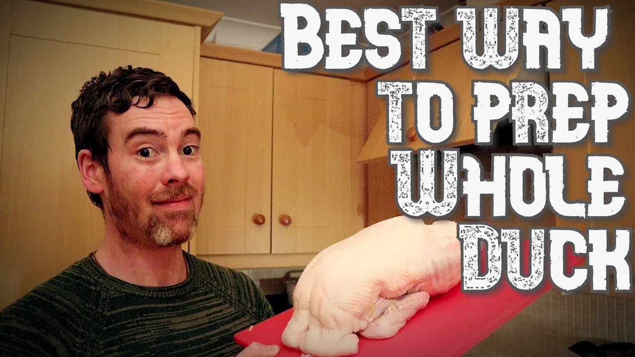 Как разделать целую утку: лучший способ.