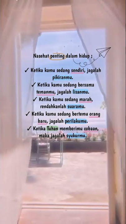 Nasehat Islam💌 || Story WA || nasehat penting || fyp tiktok || short || quotes bijak || motivasi