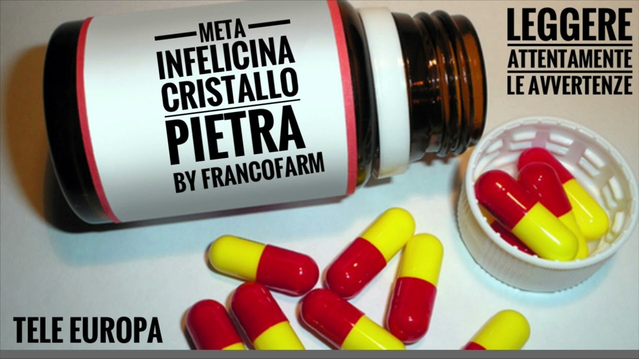 La Francofarm presenta Meta infelicina cristallo pietra