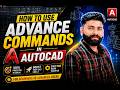 ADVANCE AUTOCAD COMMAND AutoCAD Layout Design Tutorial 2D Drawings .