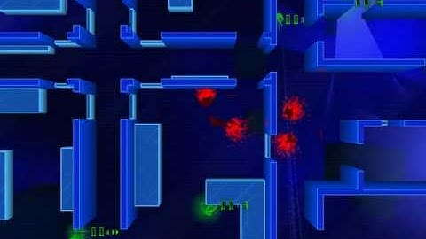 Frozen Synapse: SwingCorey (green) vs AI (red) - lvl1
