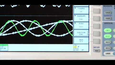 DL9000 Digital and Mixed Signal Oscilloscope - Snapshot Feature