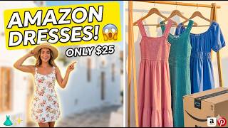 I found the CUTEST summer dresses on Amazon 👗✨