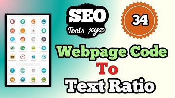 Webpage Code to Text Ratio Check | SEO Tools XYZ
