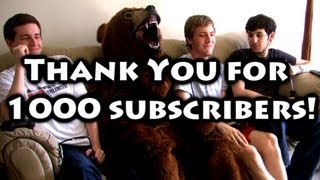 1,000 Subscriber Thank You