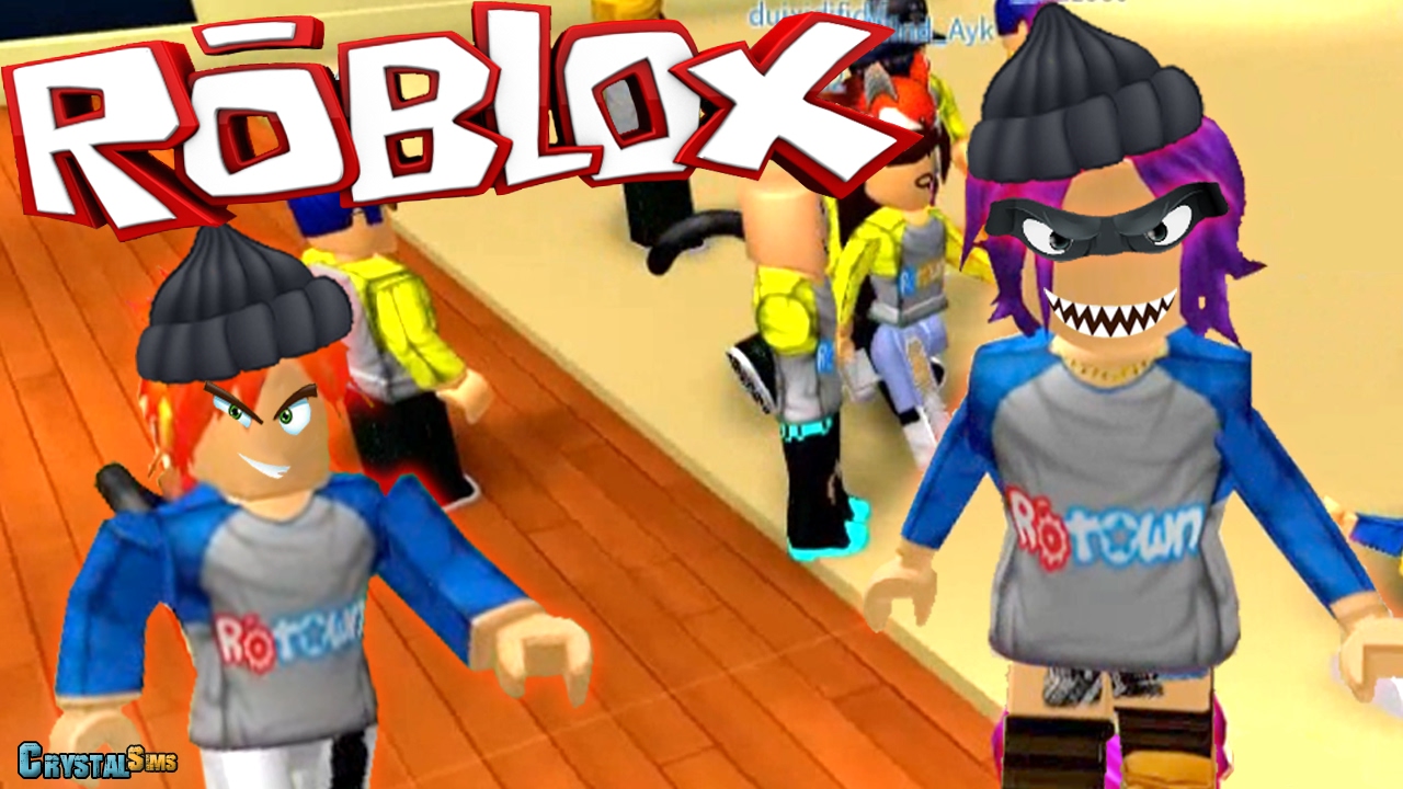 Ladrones De Camisetas Rotown Roblox Crystalsims Youtube - somos prófugos escape prison obby roblox crystalsims