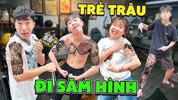 Dẫn Team Trẻ Trâu Đi Xăm Hình Thử Lòng Bố Mẹ Và Cái Kết | Anh Tóc Xoăn