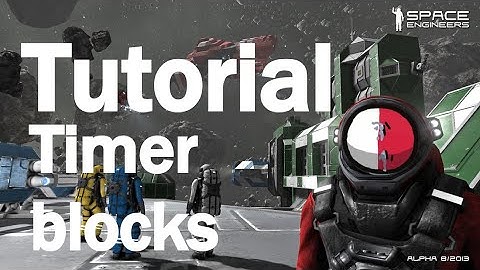 Timer blocks can be easy / Space Engineers