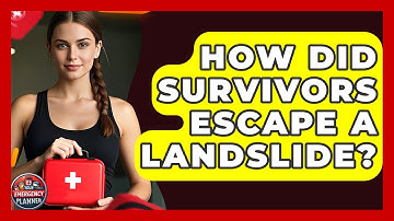 How Did Survivors Escape A Landslide? - Your Emergency Planner