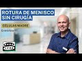 ROTURA DEL MENISCO -  LA OPERACIÓN NO ES LA UNICA SOLUCIÓN - ONDA CERO Radio - Dr. G. Mora