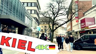 Kiel 4K🇩🇪Walking Germany