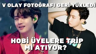 Taehyung Olay Olan Fotoğrafı Yine Paylaştı. Hoseok Neden Gönderileri Beğenmiyor. Günün Olayları...
