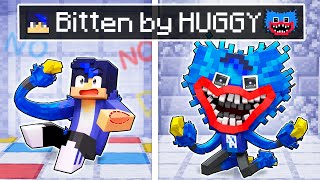 The Boy BITTEN By HUGGY In Minecraft!