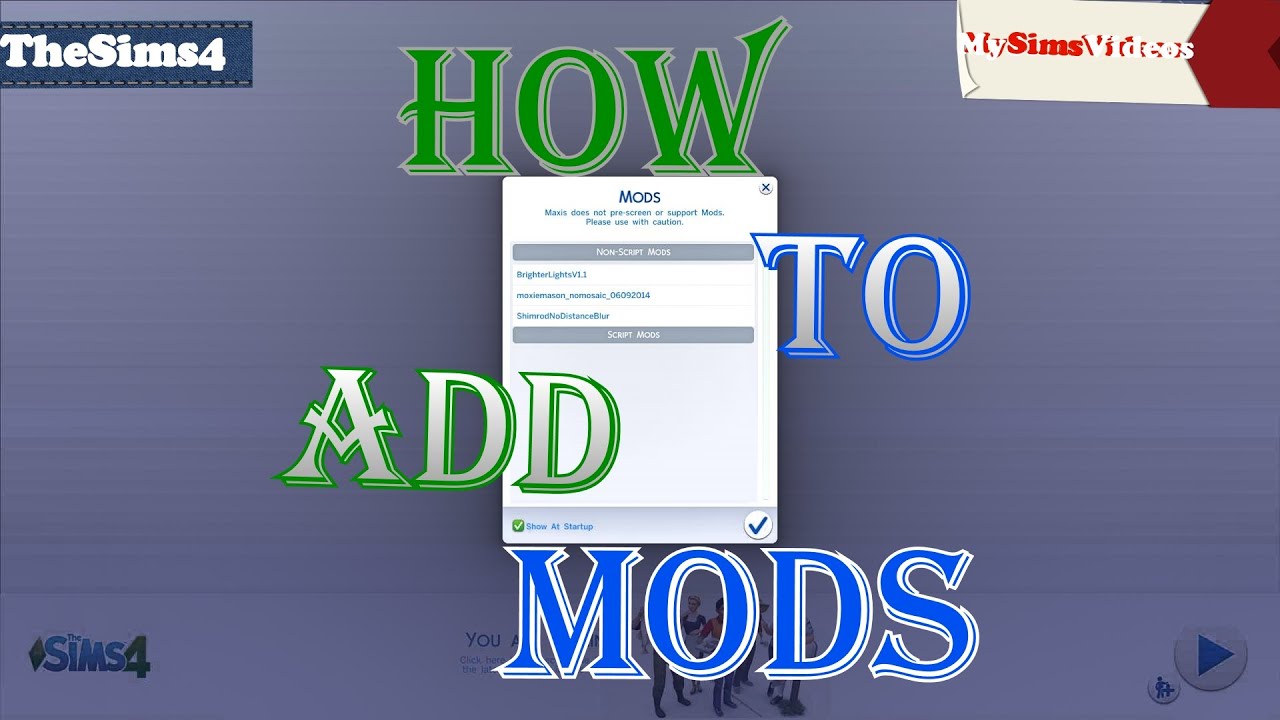 how to install sims 2 mods