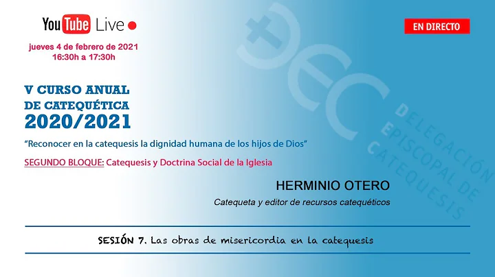 V Curso de Catequistas- SESIN 7. Herminio Otero.