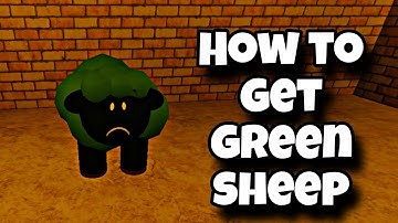 How to Get Green Sheep in Find the Sheep Roblox | Green sheep