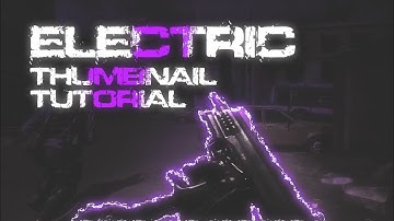How To Make Electric Thumbnails | Ps CC | On Android