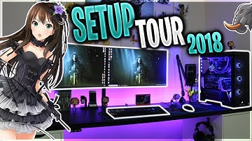 🌟 My Epic Desk Tour | 2018 💖🎮