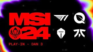 MSI 2024 SA SA1NOM  - T1 VS FLYQUEST - PLAY IN DAY 3