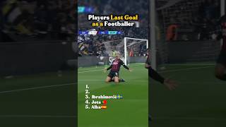 Players Last Goal as a Professional Footballer #football #soccer #footballshort #shorts