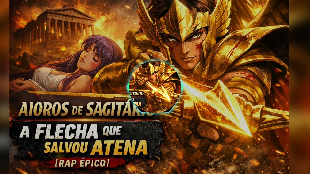Aioros de Sagitário | A Flecha que Salvou Atena (Rap Épico)