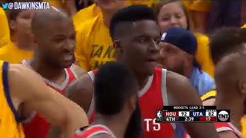 Clint Capela Full Highlights 2018 WCSF Game 4 Houston Rockets vs Utah 12 5 6 Blks! | FreeD