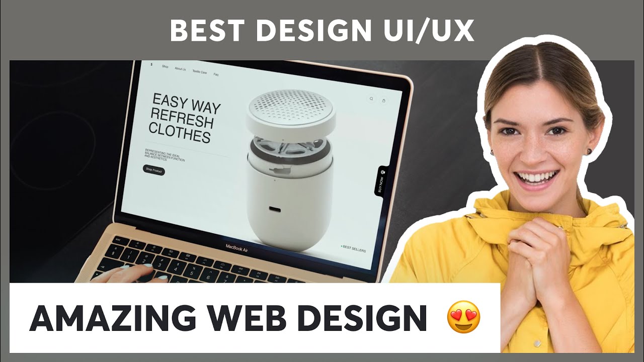 TRENDING UI/UX DESIGNS - best landing page - YouTube
