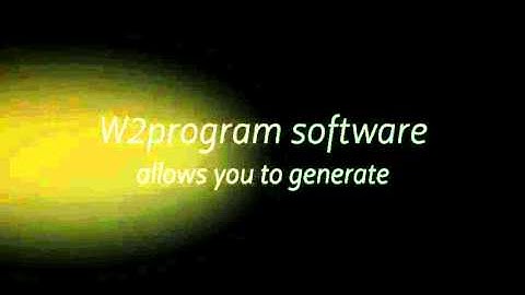 Make UNLIMITED W2 Forms INSTANTLY!