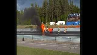 Massive  Nitrous Explosion, Car Blows up